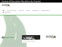 Tablet Screenshot of cerdugranier.com